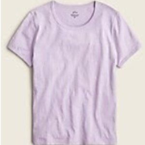 J.Crew '90s Cropped Organic Slub Cotton T-Shirt